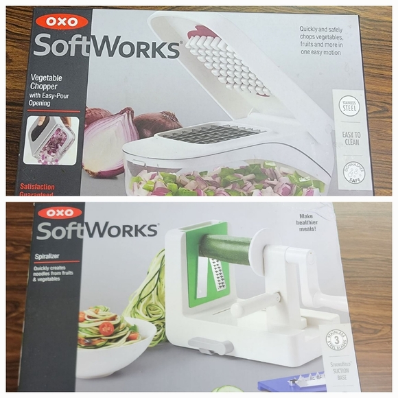 Oxo Other - Bundle of OXO Softworks Vegetable Chopper and Spiralizer